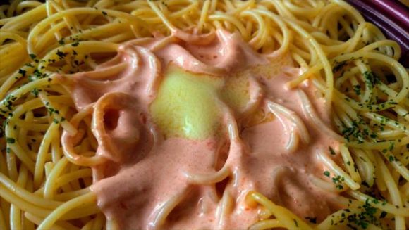 セブンイレブン麺類おすすめ⑤明太マヨスパゲッティ